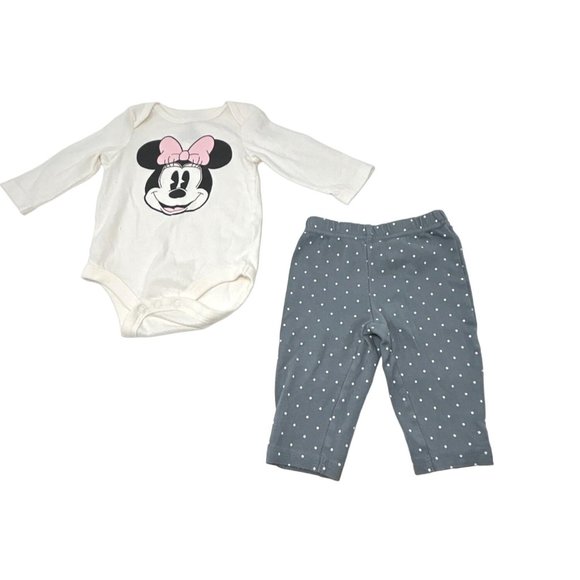 Baby Girl's - Disney Jumpsuit, Disney Body Suit, Leggings & T-Shirt - Size 6 M - Picture 5 of 8